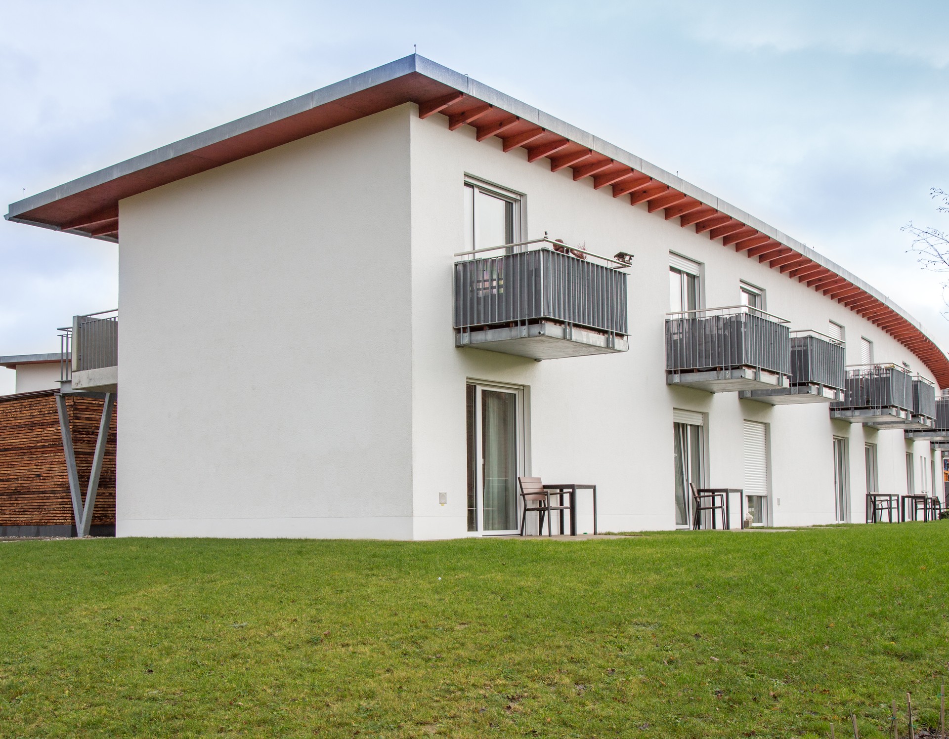 Gebäude des Teilhabezentrums im Goldgrund